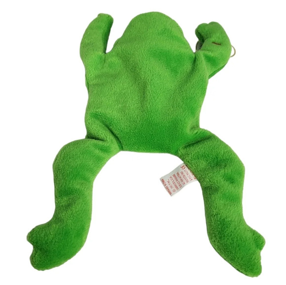 Legs 4th Gen Ty Beanie Baby Frog Collectible Rare Kids Toy Pellets - Picture 3 of 3